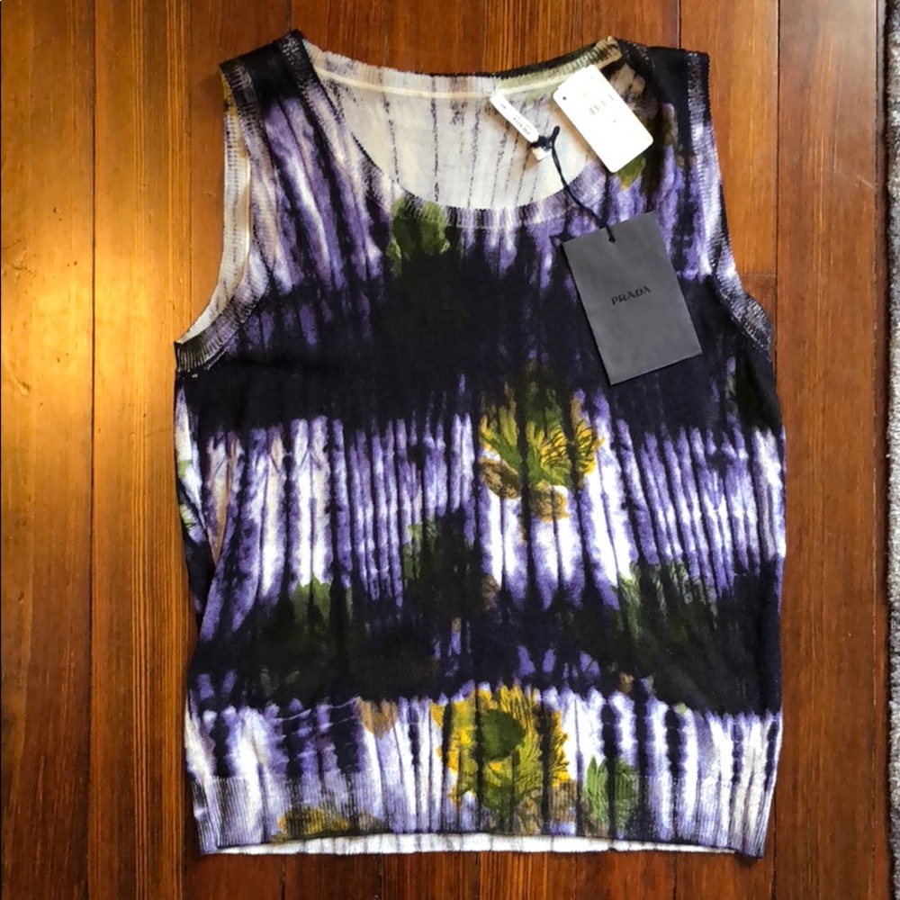 Prada sleeveless top
